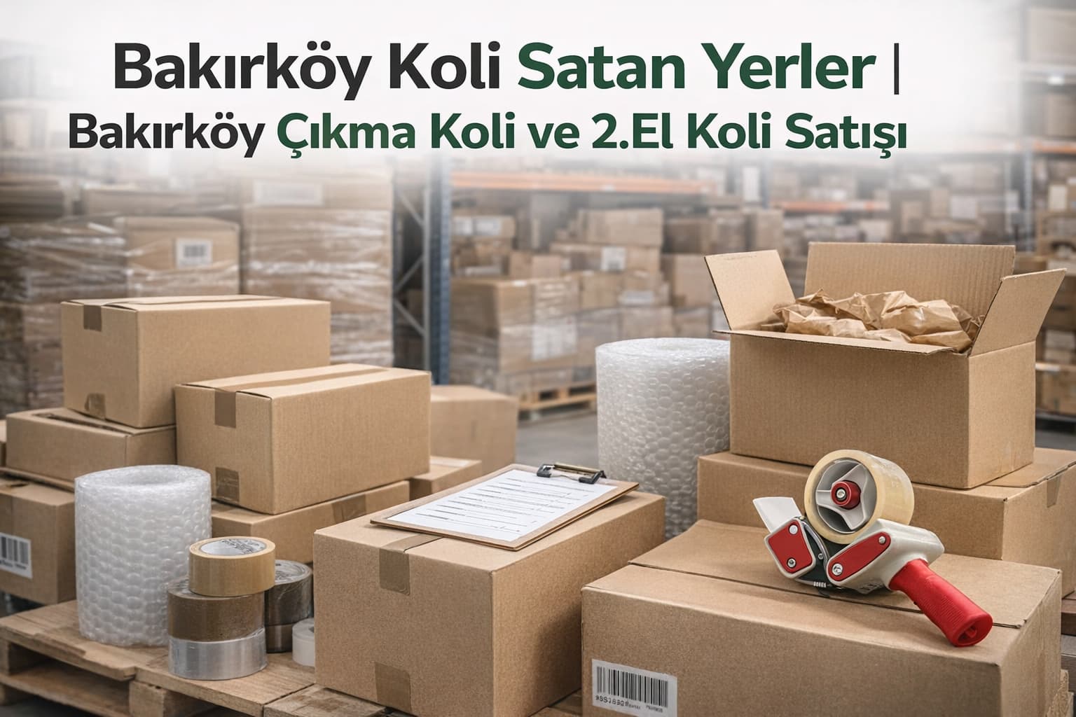 Bakırköy koli satan yerler çıkma koli 2.el koli ambalaj malzemeleri