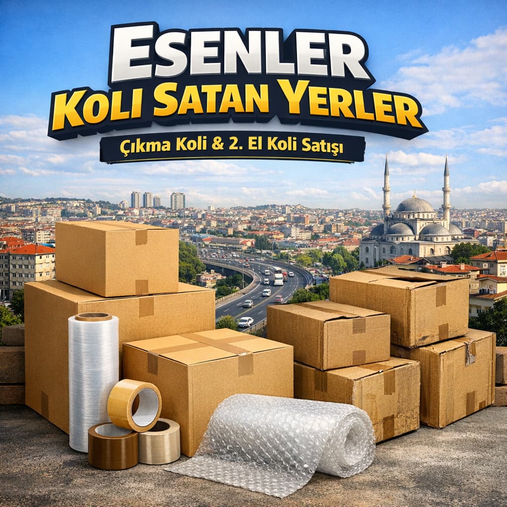 Esenler koli satan yerler çıkma koli 2.el koli ambalaj malzemeleri