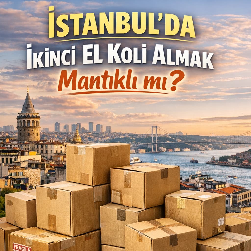 İstanbul ikinci el koli almak mantıklı mı çıkma koli karton koli