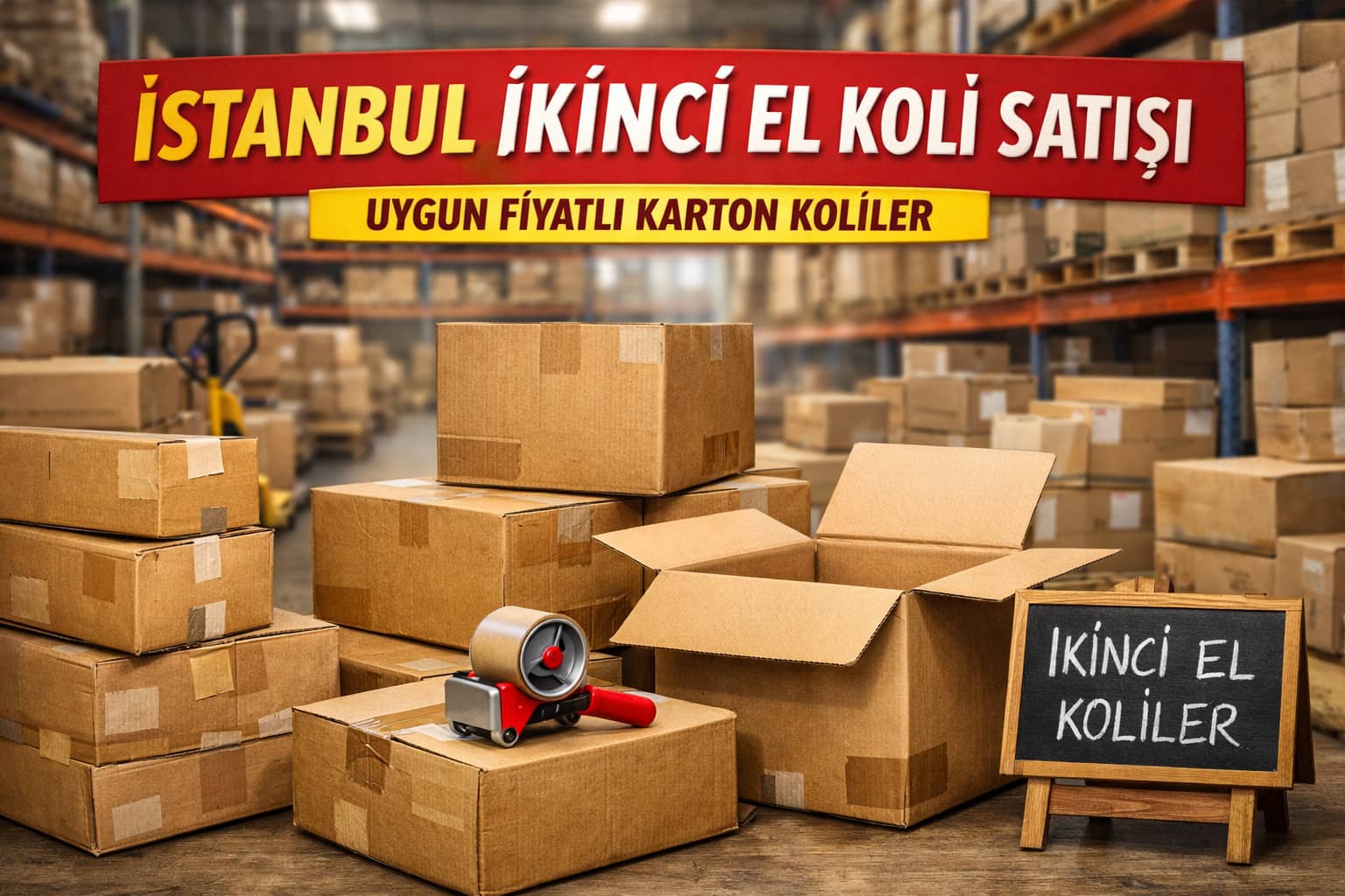 İstanbul ikinci el koli satan yerler uygun fiyatlı karton koli Bahçelievler